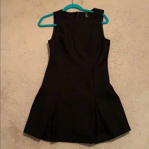 A black dress